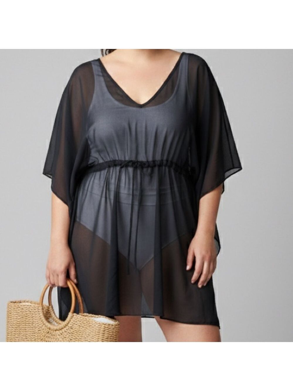 Rachel Rachel Roy Navy Blue Cover Up XL